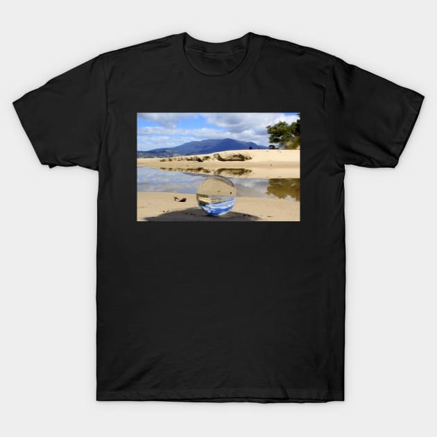 Reflections in a crystal ball T-Shirt by Kirkcov